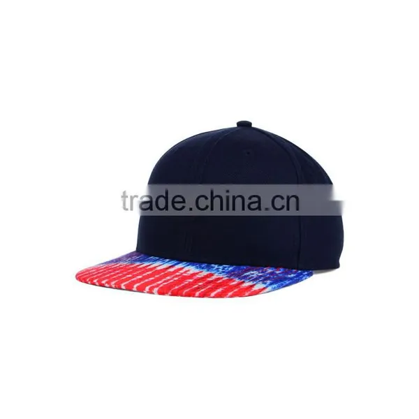 Guangjia Cap Manufacture Custom Printed Brims Snapback 3d Embroidery Snapback photo-4