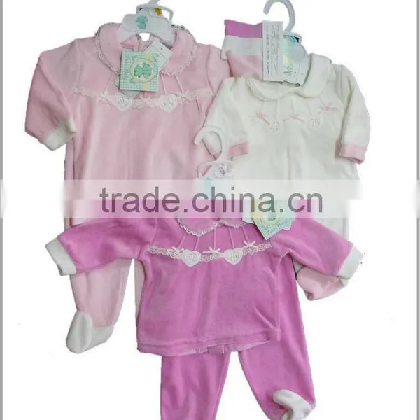 Velvet Baby Wear 2pcs Set