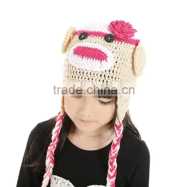 50% off on Sale no MOQ Crochet Hat Winter Baby Hat Huge in Stock photo-3