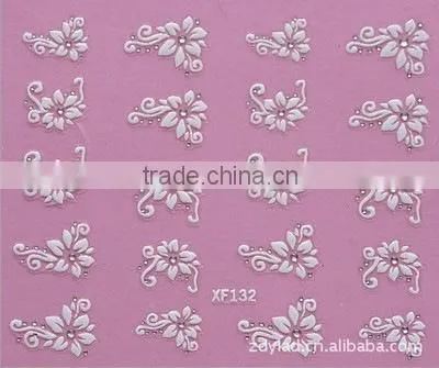 2016 Wholesale Water Transfer French Nail Sticker Nail Art Stickers Water Transfer Art 3d Nail Sticker photo-2
