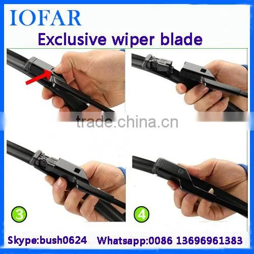 IOFAR Automotive Peugeot 308 Frameless Wiper Blade photo-2