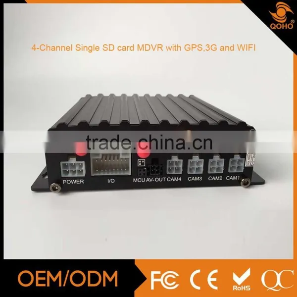 4-Ch Single MDVR,WIFI Car DVR