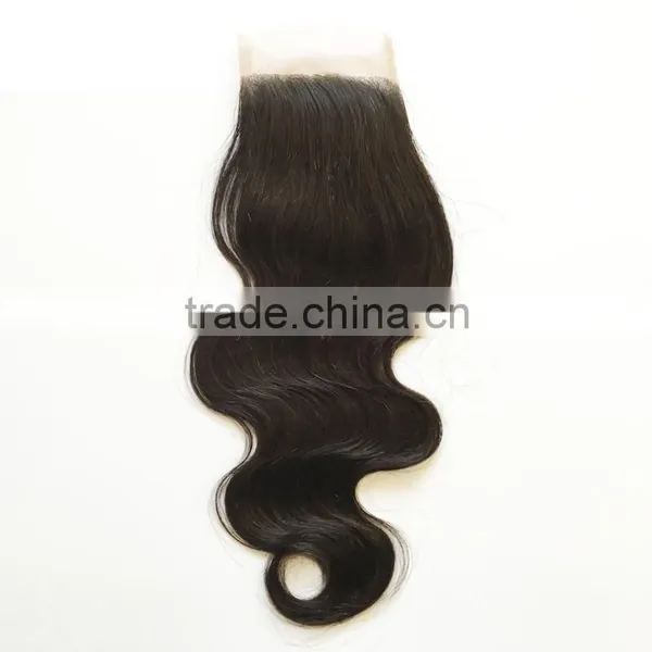 Large Stock Lace Front Human Hair Closure With Baby Hair Remy Indian Hair photo-6