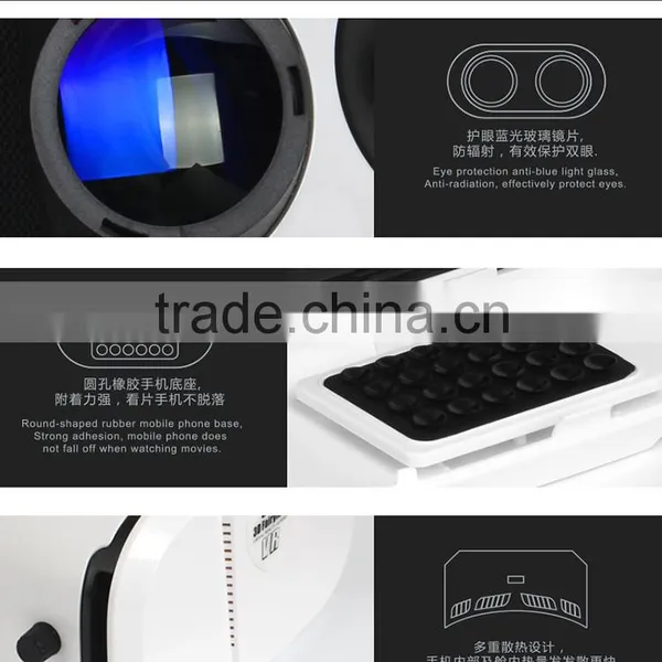 Wholesale Exquisite High-end Virtual Reality 3D VR Box Glasses photo-5