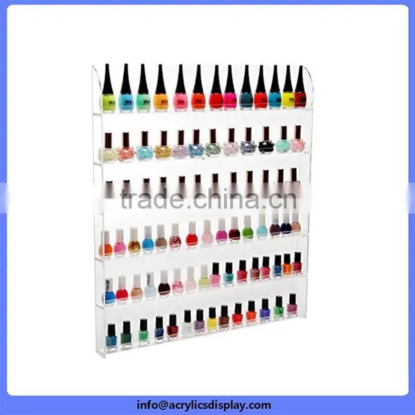 Cheap Price Custom Hot Sale Promotion Nice Acrylic Nail Polish Display Shelf photo-4