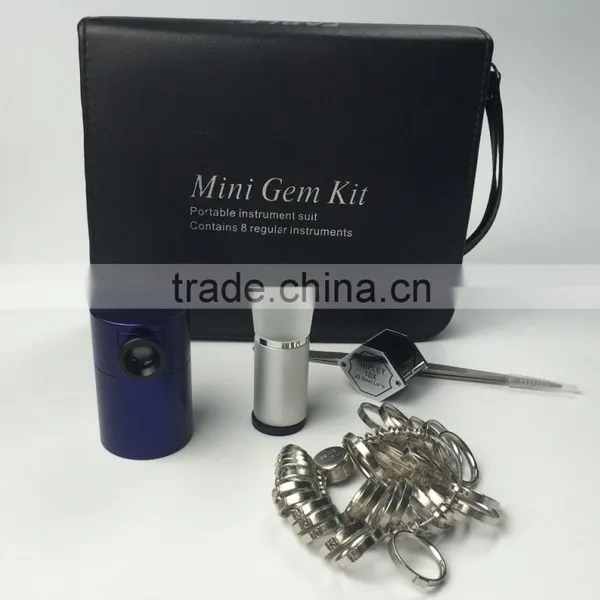 Portable and High Quality Jewelry&Gemstones Travel Testing Lab Tool Kit photo-3