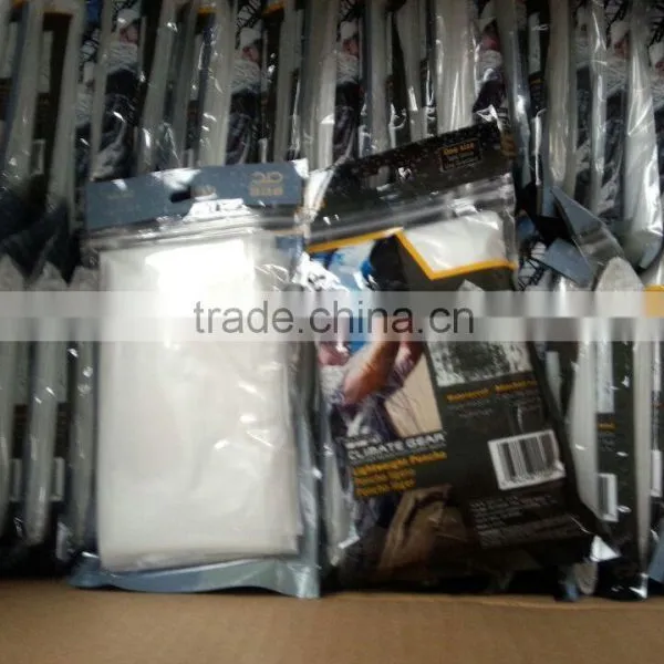 LDPE Raincoat With Logo Printting Promotional Ponchoes Can do Any Color as Customer Customize photo-4