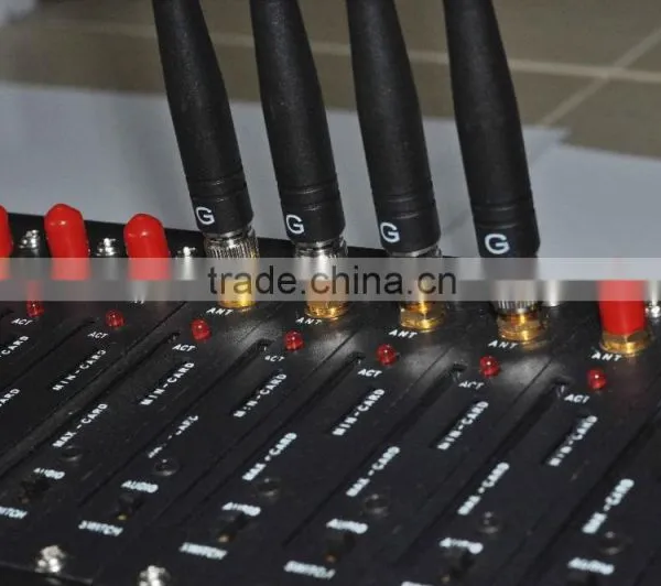 2G CDMA Qualcomm D900 HSUPA 8 Port GSM GPRS Modem With at Command Replaceable Antenna photo-2