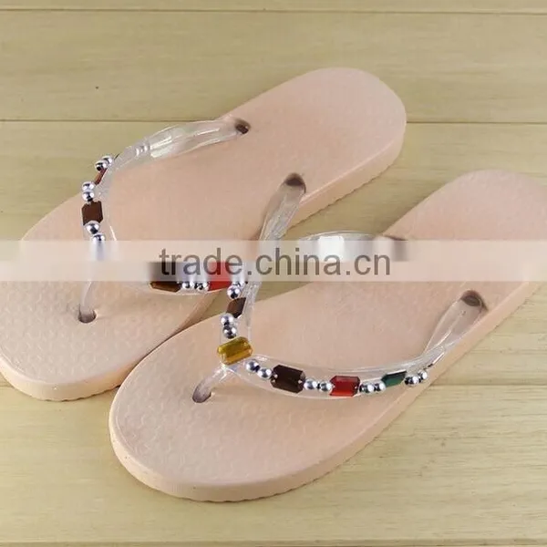2015 Anti-skid Bathroom Slippers Outdoor Beach Slippers Wholesale photo-2