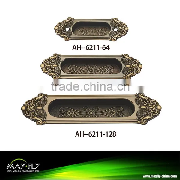 High Quality Zinc Alloy Furniture Hidden Door Knob, Flush Door Knob photo-2