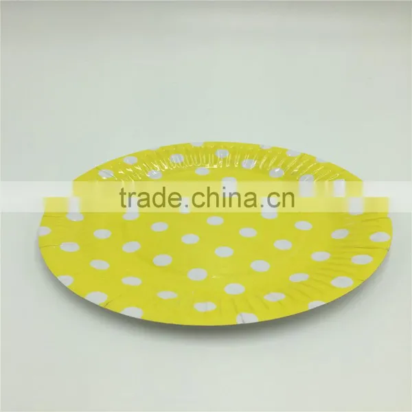 China Custom Printed Disposable Paper Plates photo-4