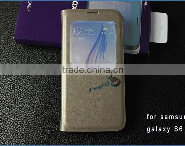High Quality TPU Case for Samsung Galaxy ,leather Phone Case for Samsung Galaxy S6 photo-3