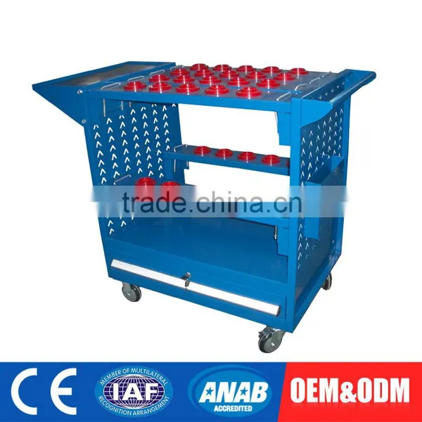 Custom Made Cnc Tool Holder Trolley