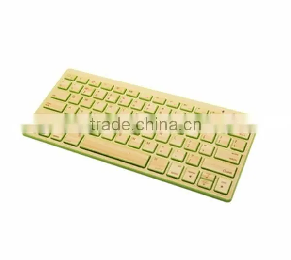 Latest Computer Bluetooth Bamboo Keyboard photo-2
