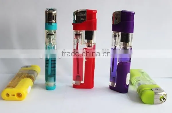 Colorful Refillable Electronic Lighter , LED Electronic Lighter,electronic Gas Lighter