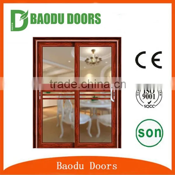 2016 New Design Baodu Aluminum Alloy Material Economic Balcony Sliding Glass Door photo-6