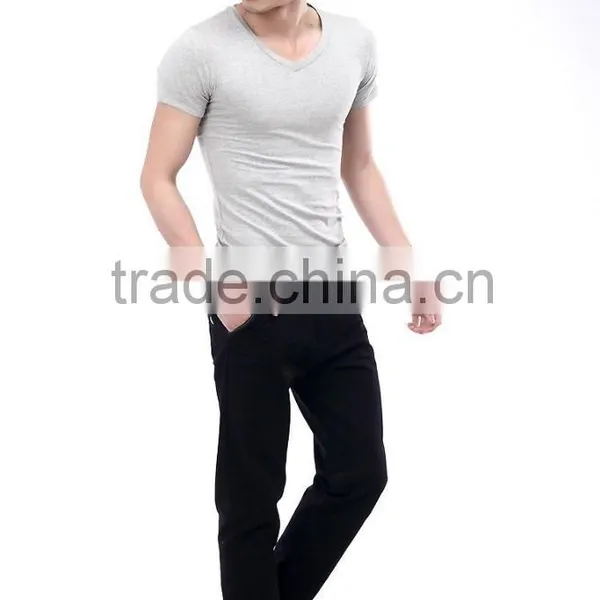 Chinese Factory Bulk Plain White T-shirts Cheap Plain White T-shirts photo-2
