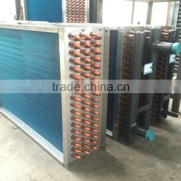 Red Copper Tube Aluminum Fin Heat Exchanger photo-4