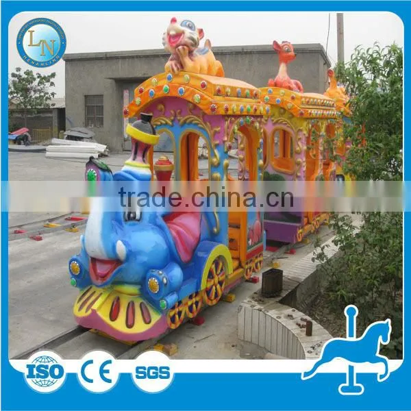 Hot Sale Amusement Electric Kids Train Elephant Train for Sale photo-5