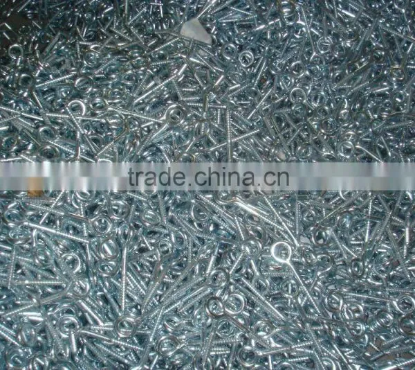 Various Sizes Scaffolding Screw Eye Bolt Welded Eye Bolt Zinc&clear Cr3 photo-3