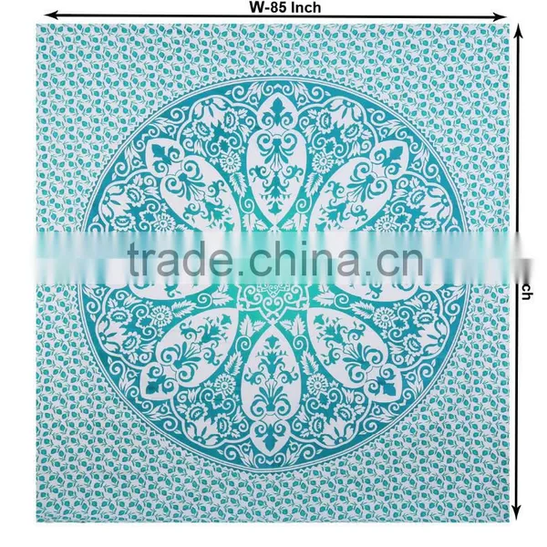 Mandala Tapestry Screen Printed Home Textile Wall Hanging Tapestry Manufacturer In India photo-4
