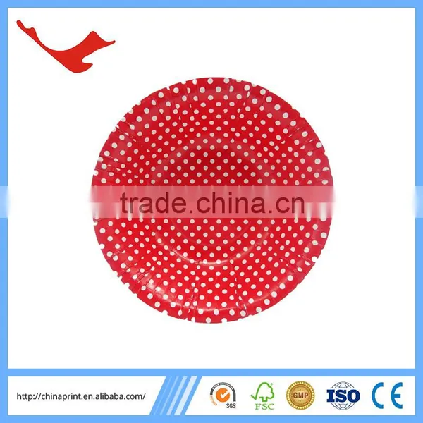 006 FSC Material Disposable Tableware for Christmas Theme Party photo-3