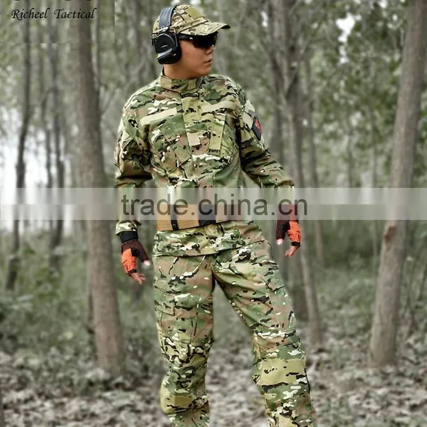 Military Army USMC CP Camouflage Men's Combat Hunting Uniform photo-5