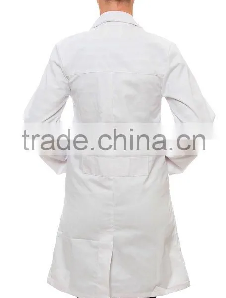 OEM Ladies White Polycotton Lab Coat for Women photo-2