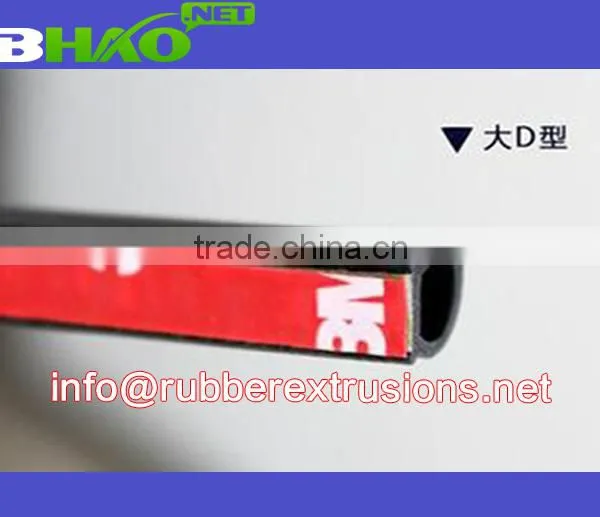 Manufacturer Adhesive Back I T-shape Epdm Rubber Sealing Strip Neoprene Rubber Strips h Shape photo-6