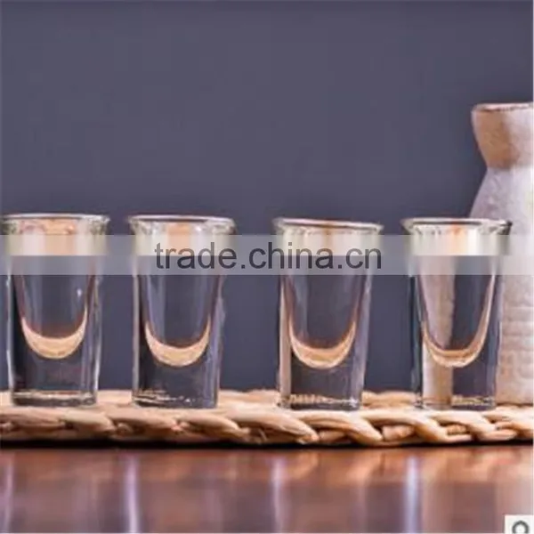 Unique Design Mini 22ml Heavy Base Shot Glass With Line photo-4