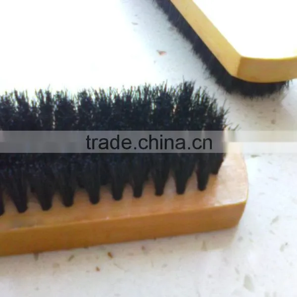 Factory Price Cheap Round Shape Wooden Shoes Brush photo-5