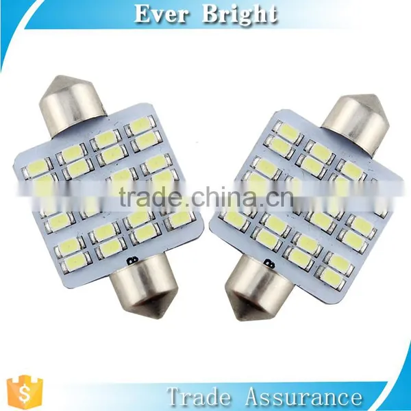 Hot 12v Led Bulb 1206 24smd Auto Led Light 39mm Festoon Car Roof Led Lights photo-3