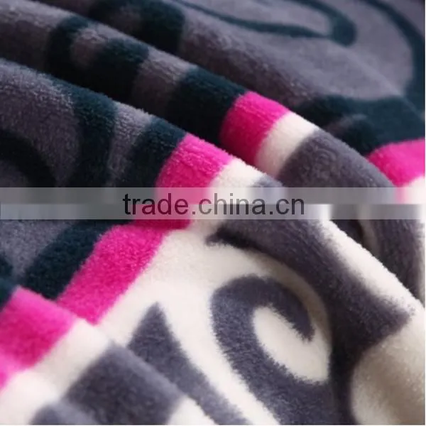 Super Soft and Warm Flannel Wedding Blanket From Blanket Manufacturer photo-5