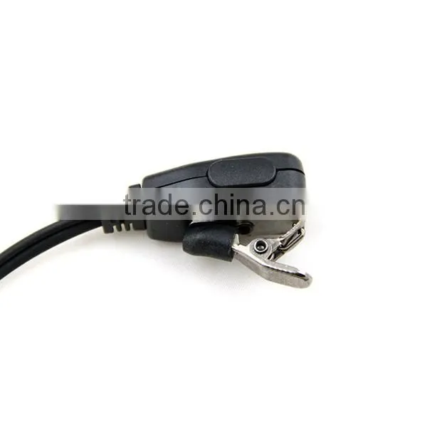 Wired Ptt Buttom Black Clear Sound Made in China y Earpiece for Walkie Talkie photo-2