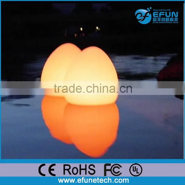 Remote Control PE Material IP65 Waterproof Multi Color Illuminated Led Floating Globe for Pool photo-3