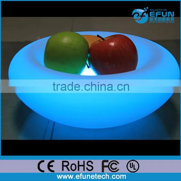 Outdoor Indoor Decorating Battery Rgb Color Changing Led Illuminated Fruit Pot Party Pot photo-2