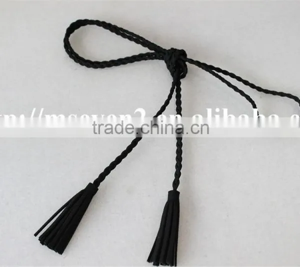 Customized Size Plastic Material Non-elastic Tessles Trim, Flexible Plastic Trim in Black for Jacket photo-4