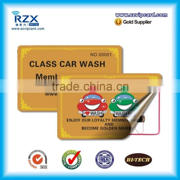 ISO14443A HF 13.56MHZ Chip Smart Rfid Card for High Security photo-4