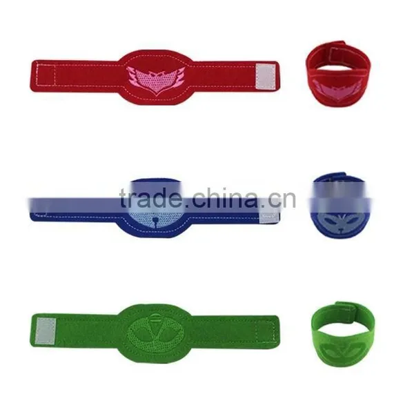 Popular Boys Hero Blue Cat Owlette Cape Mask Wristband Bracelet photo-4