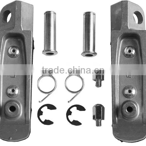 Front Footrests Foot Pegs For KAWASAKI ZZR1400 ZX-14 ZX14 GTR1400 ZG1400 06-12 photo-3