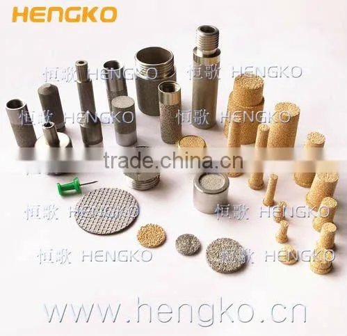 0.2~90 Microns Micro Brass Powder Sintered Hydraulic Oil Filter Cartridge photo-6
