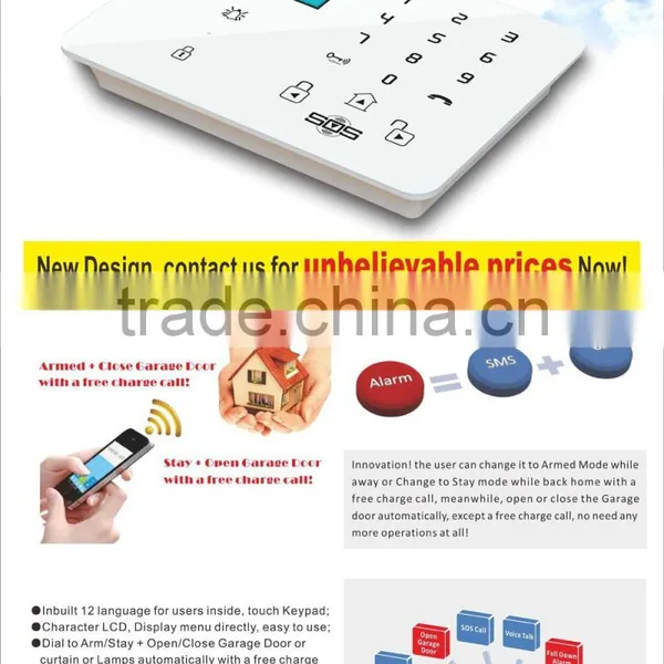K9 Factory Manufacturer Wireless Home GSM Alarm System photo-3