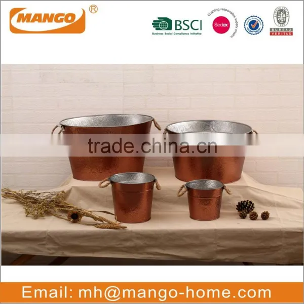 Unique Blue Metal Kitchen Sugar and Flour Canister Set photo-6