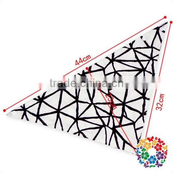 Wholesale Cartoon Animal Print Bandana Bibs, Baby Bandana Drool Bib With Snap photo-2