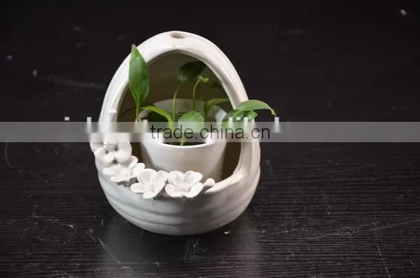 Factory Ceramic Handmade Flower Pot for Garden Plant Decoration photo-5