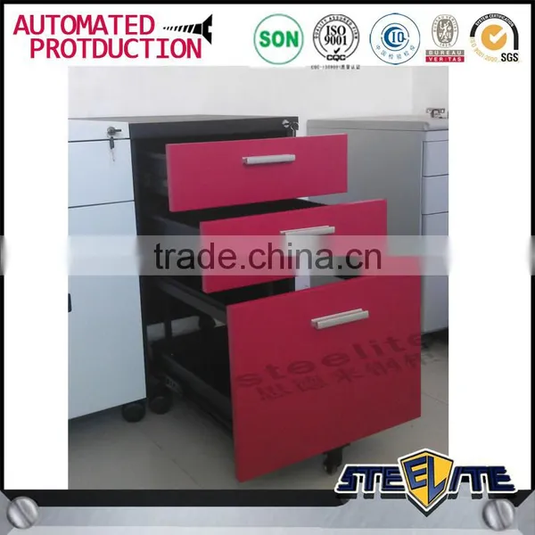 Cheap Price Under Desk 3 Drawer Mobile Pedestal Filing Cabinet Made in China photo-6