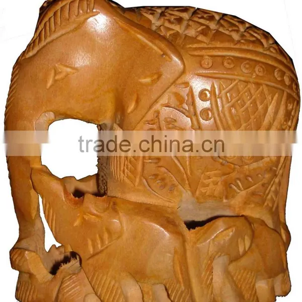 Wooden Carvings/hand Carved Elephant