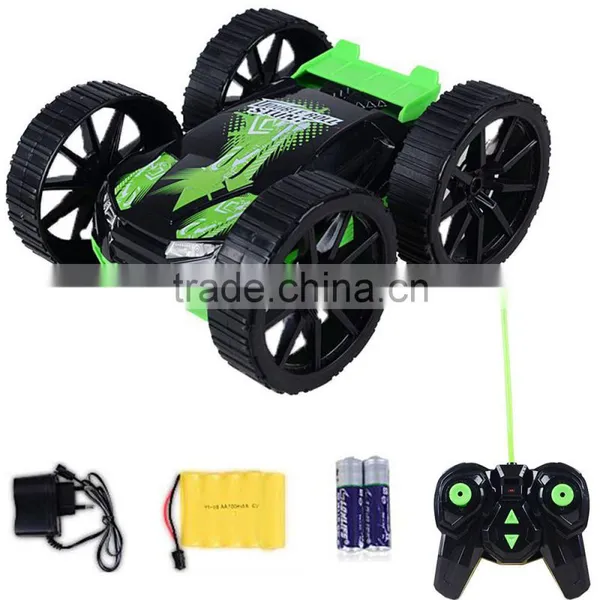 5588-603 4 Channels 360 Degrees Flip Remote Control Stunt Car Toy photo-2