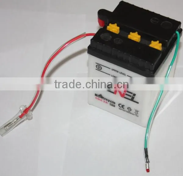 6v4ah Dry Charged Ventured Motorcycle Battery photo-2