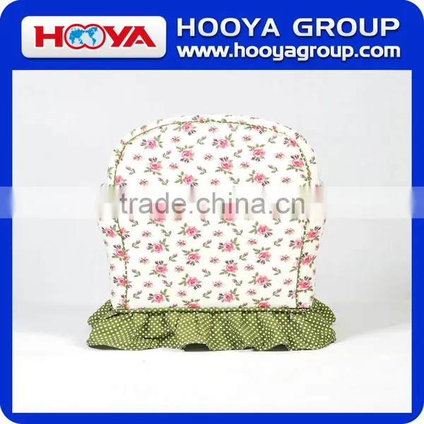 Farmhouse Style Kids Sofa,flower +green Bottom White Dots Cushion,W61cm* D43cm* H48cm,canvas+sponge+crude Wood photo-3